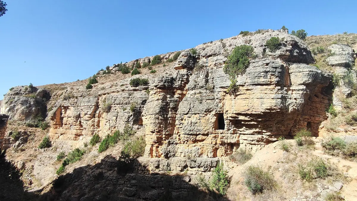 ACUEDUCTO ROMANO GEA DE ALBARRACÍN, tramos V y IV,(Teruel)