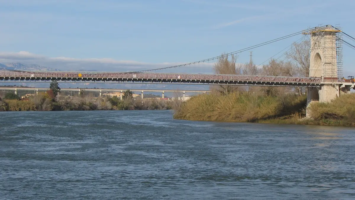 Puente colgante de Amposta