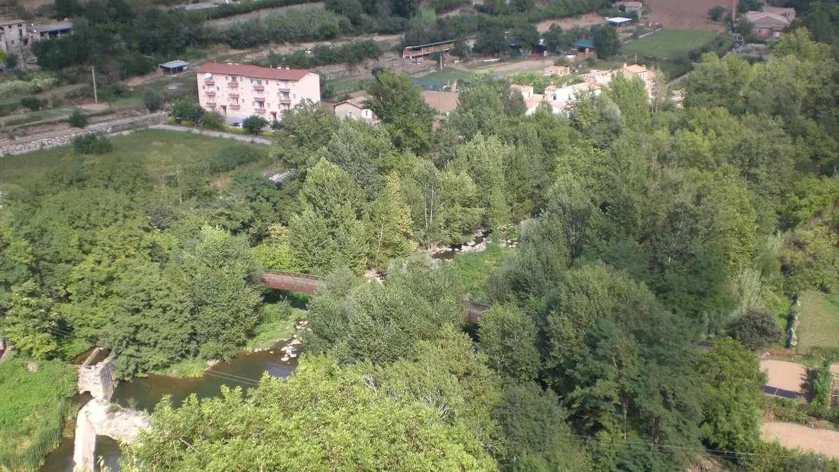 Pasarela-mirador de Castellfollit de la Roca