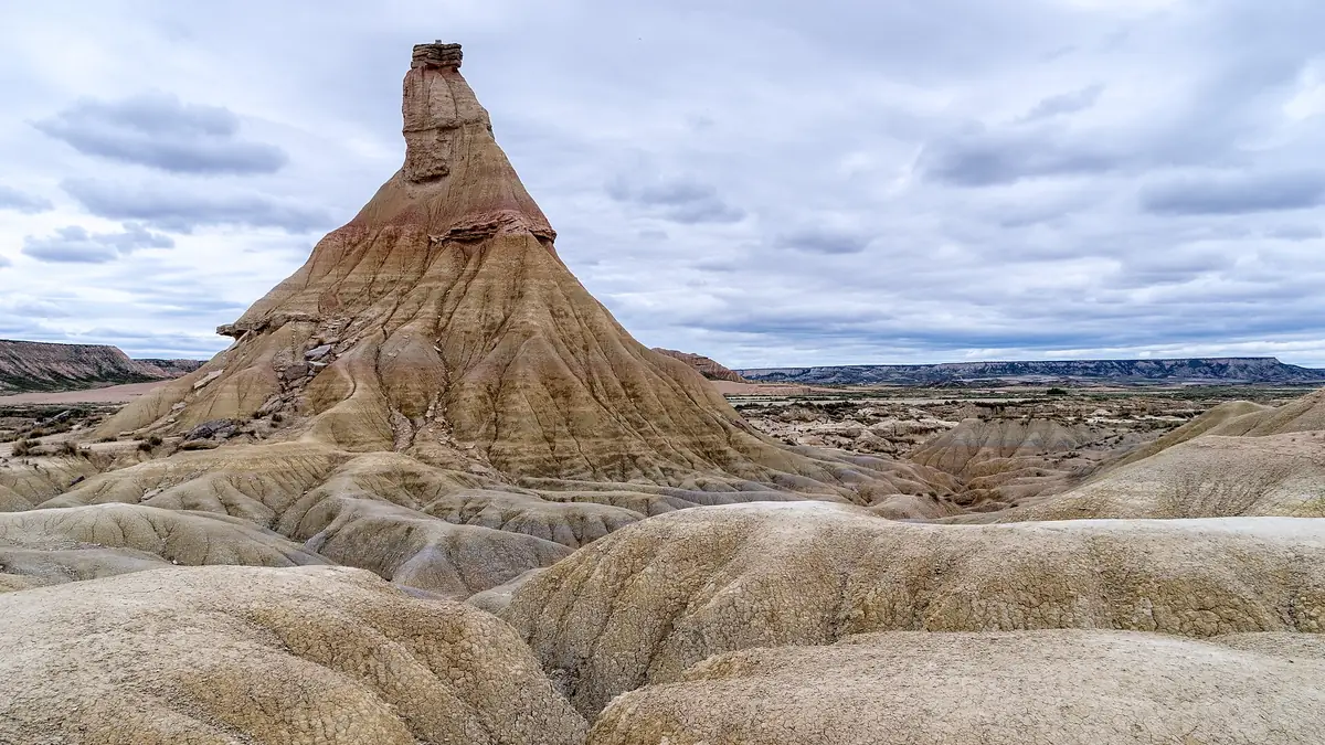 Circular Bardenas Reales. Castildetierra, Bco de las Cortinas y Cabezo de las Cortinillas (Navarra).