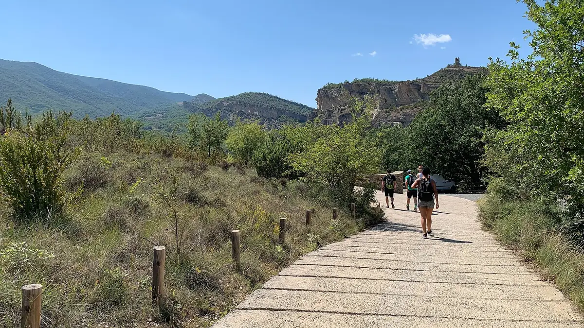 El Congost de Mont-rebei, (desde La Masieta)