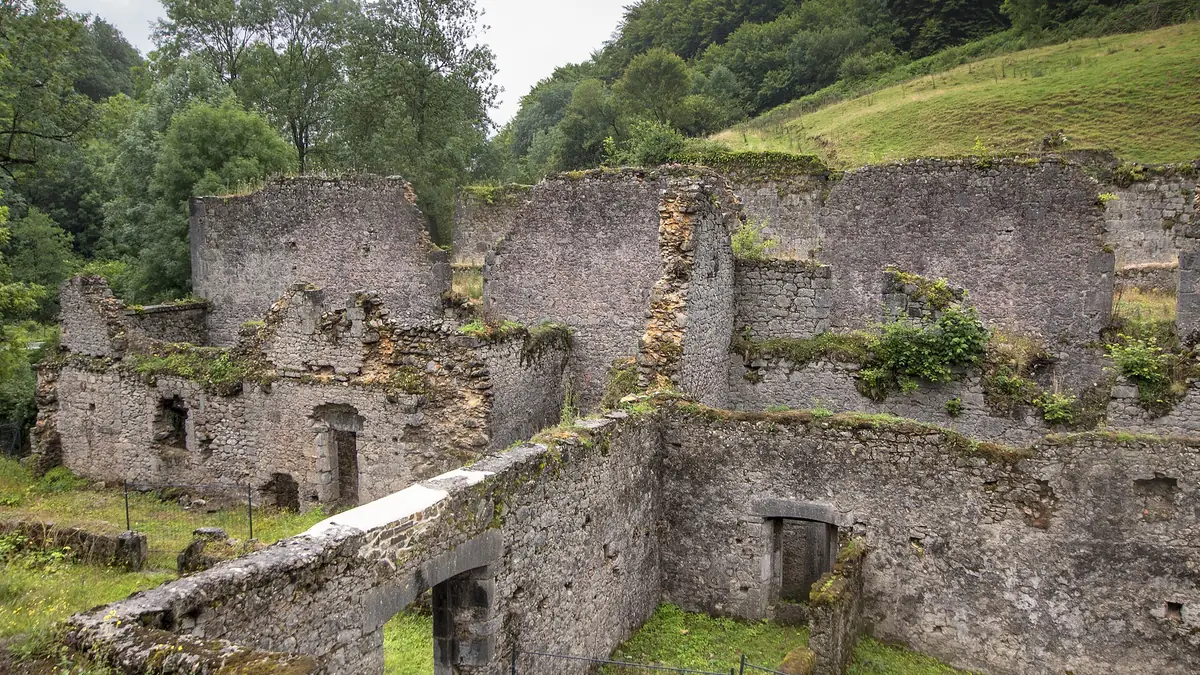 Ruinas de la Real Fábrica de Armas de Orbaiceta