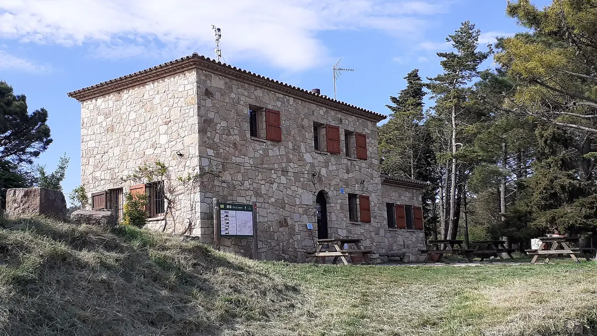 Avencs de la Febró des del Refugi de la Mussara